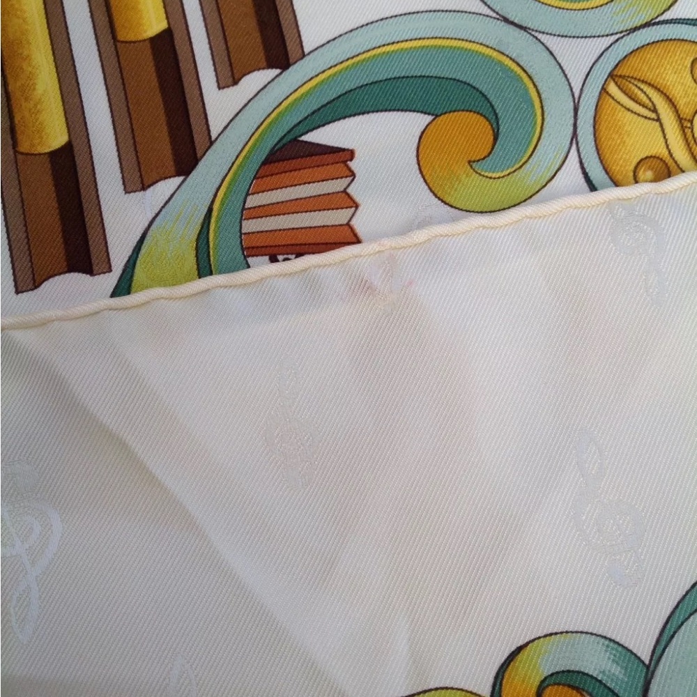 Hermès Scarf Orgauphone et Autres Mecaniques Silk - Picture 14 of 14